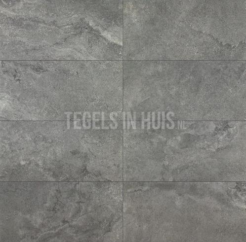 Vloertegel / wandtegel pietrastone graphite antraciet 30x60, Doe-het-zelf en Verbouw, Tegels, Vloertegels, Nieuw, 10 m² of meer