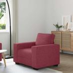vidaXL Bankstoel Wijnrood 60 cm Stof, Huis en Inrichting, Banken | Bankstellen, Verzenden, Nieuw, Stof