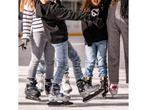 Nijdam IJshockeyschaats - Verstelbaar - Hardboot - Grijs -, Verzenden, Nieuw