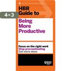 HBR Guide to Being More Productive (HBR Guide Series), Boeken, Verzenden, Zo goed als nieuw, Harvard Business Review