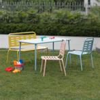 Kindertuinset Etroubles 4-delig tafel met bank en 2 stoelen, Kinderen en Baby's, Verzenden, Nieuw