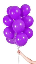 Paarse Ballonnen 23cm - 30 stuks | Nieuw! | Latex ballonnen, Nieuw, Verzenden