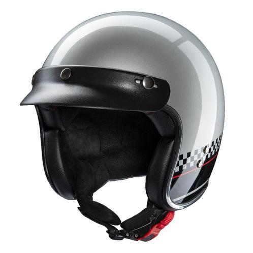 Redbike RB-806 retro jethelm Le Mans, Motoren, Kleding | Motorhelmen, Nieuw met kaartje, Verzenden