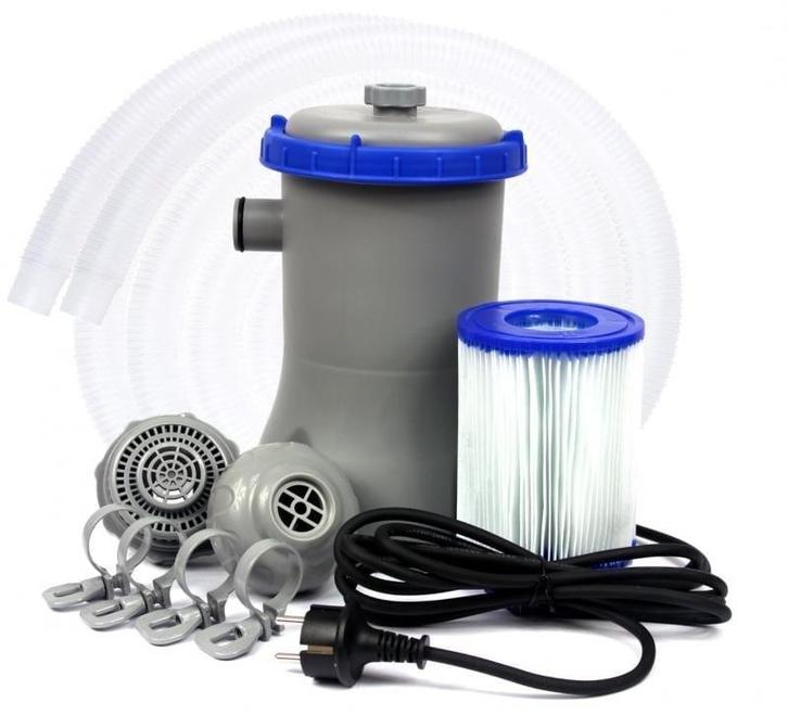 Filterpomp Bestway 1249 l/u | Gebruikt | OP = OP, Tuin en Terras, Zwembad-toebehoren, Nieuw, Zwembadpomp, Ophalen of Verzenden