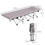 TRUUSK Veldbed, Campingbed, Opvouwbaar, Zacht, Tot 200 Kg, R, Kinderen en Baby's, Verzenden, Nieuw