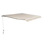 TRUUSK 4,5x3m Aluminium Knikarmscherm - Luifel voor Balkon -, Verzenden, Nieuw