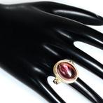 Ring - 14 karaat Geel goud - 10.84ct. tw. Toermalijn -, Nieuw