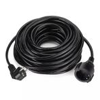 VERLENGKABEL | ZWART | 2M, Nieuw