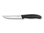 Victorinox Steakmes/Pizzames Swiss Classic 12cm Kartel Zwart, Nieuw