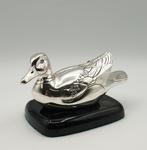 Grande Anatra rivestita in Argento - Figuur - Van Zilveren, Antiek en Kunst