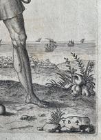 Theodor de Bry (1528-1598) - I Pitti- Originale raro primo