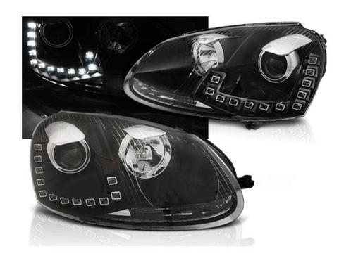 LED Dagrijverlichting koplampen Black geschikt voor VW Golf, Auto-onderdelen, Verlichting, Nieuw, Volkswagen, Verzenden
