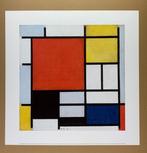 Piet Mondrian (after) - Composition yellow, black, gray,