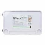 Benson Opklapbare laptop tafel - Kunststof - Wit - 57 x 3..., Ophalen of Verzenden, Nieuw