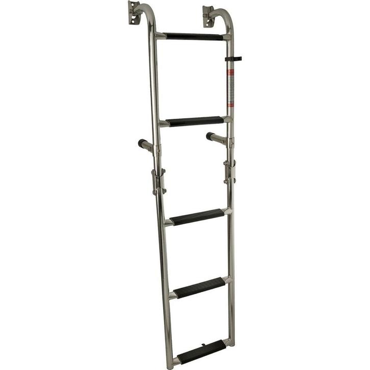 Opvouwbare Zwemtrap Rvs 5 Treden 110x26cm, Watersport en Boten, Bootonderdelen, Ophalen of Verzenden