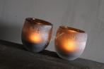 DUTZ round windlicht Amber mat 10 x 10 cm, Huis en Inrichting, Woonaccessoires | Kandelaars en Kaarsen, Ophalen of Verzenden, Nieuw