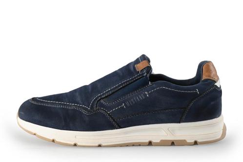Mustang Instappers in maat 42 Blauw | 10% extra korting, Kleding | Heren, Schoenen, Blauw, Zo goed als nieuw, Overige typen, Verzenden