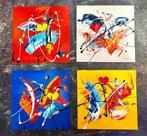 Michele Socionovo - Amour Abstrait (N 4 tele), Antiek en Kunst