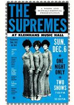 Posters - Poster Supremes, The - Supremes, The, Zo goed als nieuw, Verzenden