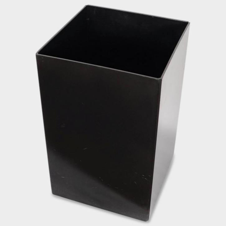 Vierkante prullenbak Segmenti kartell, zwart, 40 x 25 cm, Huis en Inrichting, Woonaccessoires | Prullenbakken, Ophalen of Verzenden