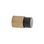 Deurstopper wandmontage 35x22mm getrommeld messing, Ophalen of Verzenden, Nieuw, Koper of Messing, Overige typen