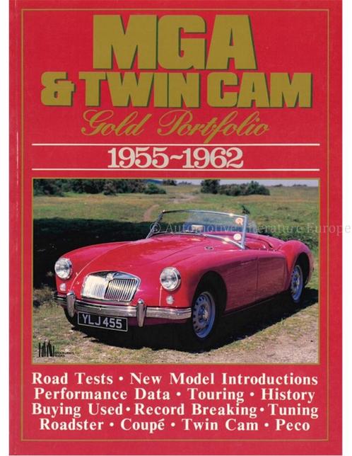 MGA & TWIN CAM GOLD PORTFOLIO 1955 - 1962 (BROOKLANDS), Boeken, Auto's | Boeken