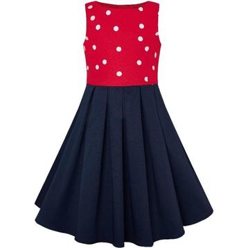 Dolly and Dotty, Annie Polkadot Kids Dress in Red/ White and beschikbaar voor biedingen