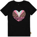 Vingino-collectie T-shirt Hafsa (deep black), Kinderen en Baby's, Babykleding | Maat 80, Nieuw, Meisje, Verzenden, Vingino