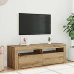 vidaXL Tv-meubel met LED 120x35x40 cm bewerkt hout, Verzenden, Nieuw, Overige houtsoorten