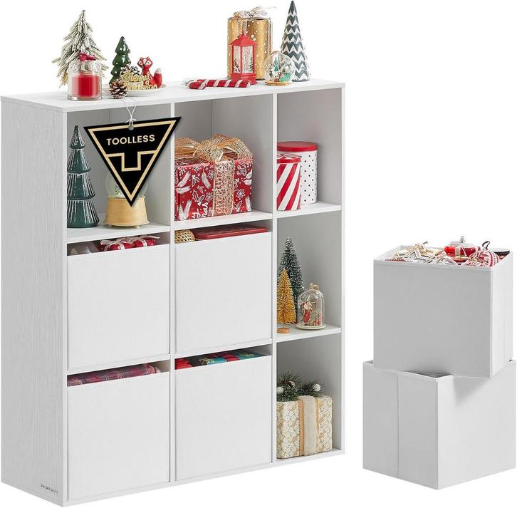 Boekenkast - opbergkast - kast kinderkamer - met 9, Huis en Inrichting, Kasten | Ladekasten, Verzenden