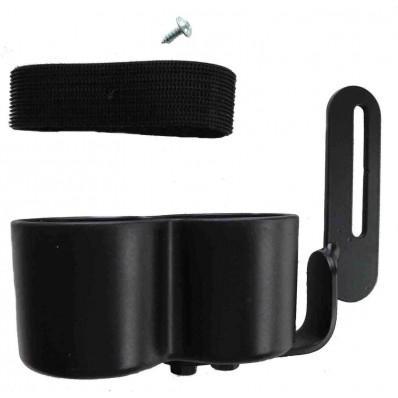 Stokhouder 2 stokken strip 90 mm met sleuf 25x3 mm, Diversen, Rolstoelen, Ophalen of Verzenden