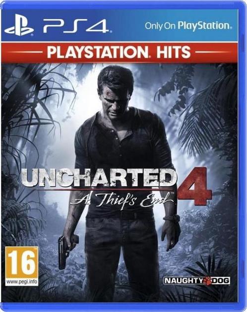 Uncharted 4: A Thiefs End (Playstation Hits) [PS4], Spelcomputers en Games, Games | Sony PlayStation 4, Ophalen of Verzenden