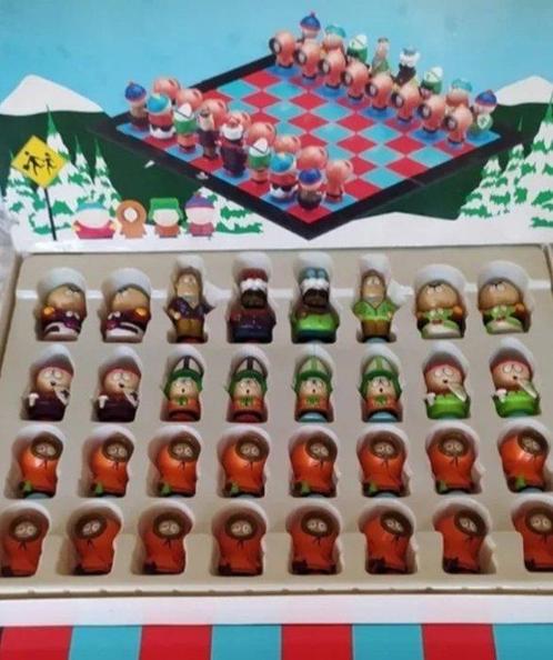 Schaakspel - South Park chess set edición xl, Antiek en Kunst, Curiosa en Brocante