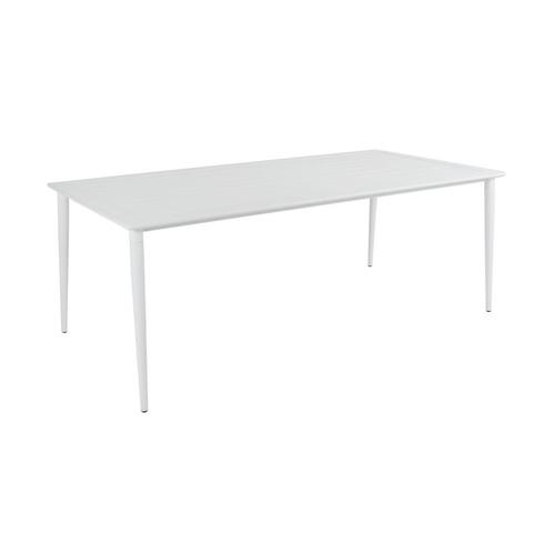 *WOONWINKEL* Bodio Linde Tuintafel 200 X 98 Wit, Tuin en Terras, Tuinsets en Loungesets, Nieuw, Verzenden