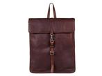 BURKELY Antique Avery Leren Rugzak - 9 Liter - Bruin, Verzenden, Zo goed als nieuw