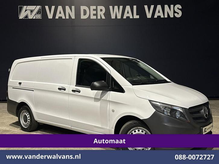 Mercedes-Benz Vito | 116 CDI 164pk Automaat L2H1 Euro6 Airco, Auto's, Bestelauto's, Dealer onderhouden, Lease, Automaat, Diesel