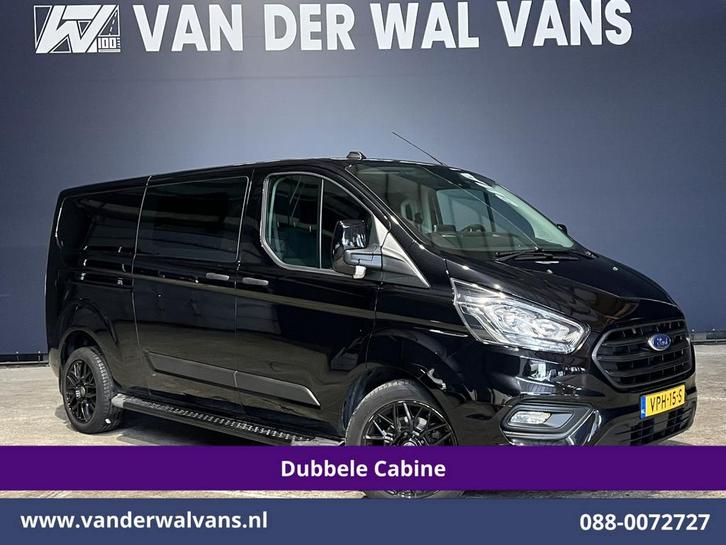 Ford Transit Custom | 2.0 TDCI 130pk L2H1 Dubbele Cabine, Auto's, Bestelauto's, Dealer onderhouden, Te koop, Handgeschakeld, Diesel