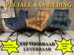 Draaistoel Cena Velvet, eetkamerstoel uit voorraad Leverbaar