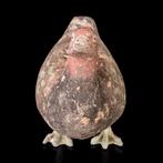 Oud-Chinees, Han-dynastie Aardewerk vogel met bronzen poten