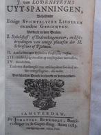 Jodocus van Lodensteyn - J. van Lodensteyns Uyt-spanningen,