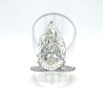 Ring - 14 karaat Witgoud - 10.40ct. tw. Diamant (Lab-grown), Nieuw