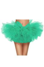 Korte Tutu Mintgroen Tule Rokje L XL XXL Mint Groen Petticoa, Kleding | Dames, Ophalen of Verzenden, Nieuw, Carnaval, Kleding