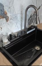 Luxe Multifunctionele Keukenwasbak-Gratis Verzending, Huis en Inrichting, Keuken | Keukenelementen, Verzenden, Zwart, Nieuw, 50 tot 100 cm