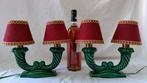 DLG - Paul Milet - Tafellamp - Keramiek - Twee lampen in