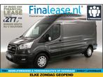 Ford Transit 2.0 EcoBlue L3H3 Airco Cruise LED 3 Pers €277pm, Nieuw, Ford, Zilver of Grijs, Lease