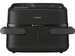 Philips Na154/00 Dual Basket Airfryer Zwart, Verzenden, Nieuw, Airfryer