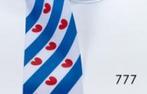 Friese vlag lint friesland 75 mm breed, per 1 meter  zijde, Ophalen of Verzenden, Nieuw