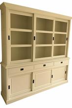 Buffetkast beige Beverwijk 200cm, Huis en Inrichting, Kasten | Buffetkasten, Ophalen of Verzenden, Nieuw