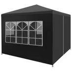 vidaXL Partytent 3x3 m antracietkleurig, Tuin en Terras, Partytenten, Verzenden, Nieuw