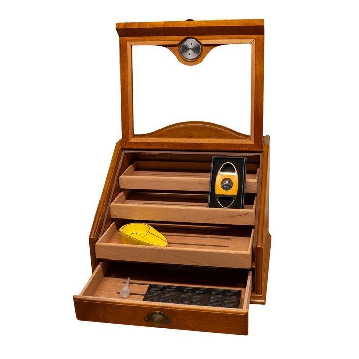 Sigarendoos (4) - cedar - Luxe Humidor set, Verzamelen, Rookartikelen, Aanstekers en Luciferdoosjes